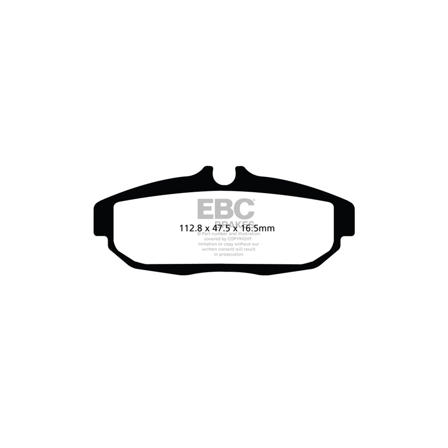 EBC PD13KR208 Ford Mustang Yellowstuff Rear Brake Pad & GD Disc Kit 2 | ML Performance UK Car Parts
