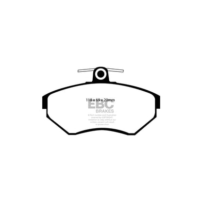 EBC PDKF2114 VW B5 Ultimax Front Brake Pad & Plain Disc Kit - Girling/TRW Caliper 2 | ML Performance UK Car Parts