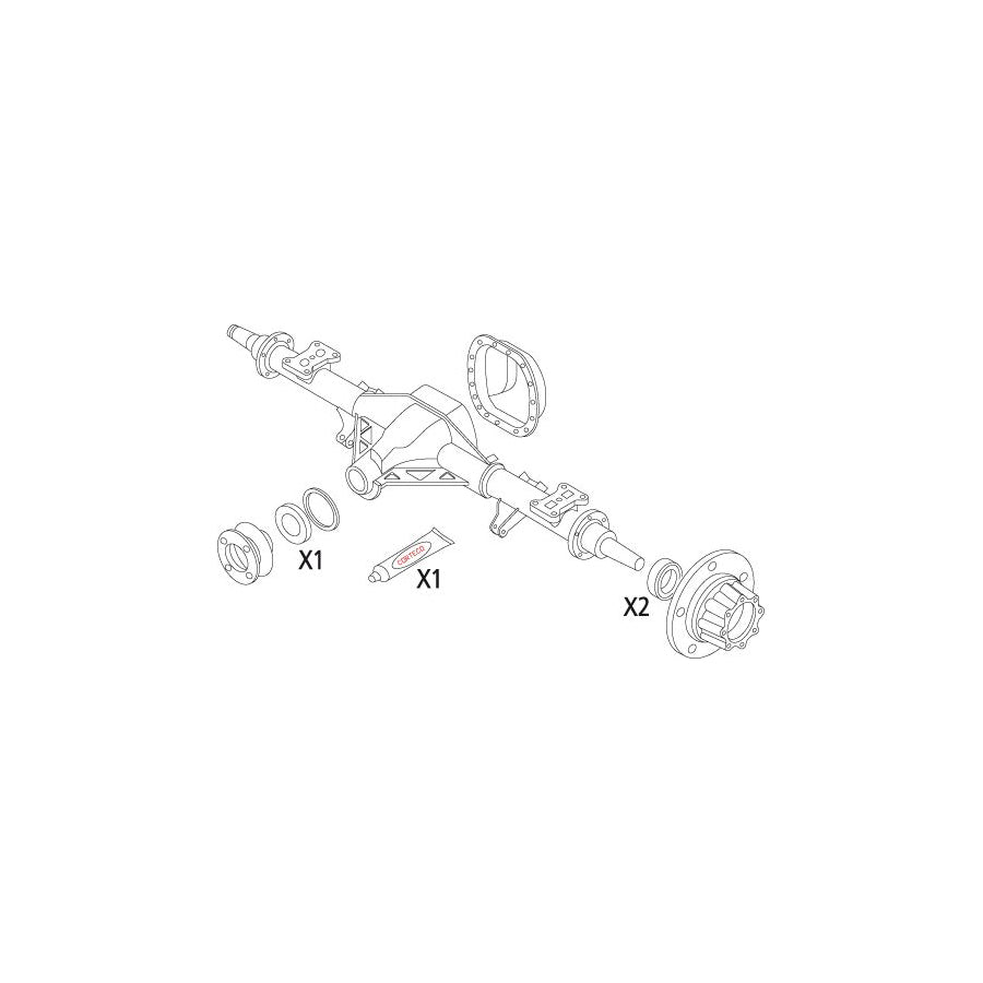 Corteco 19536137 Gasket Set, Differential For Renault Trafic | ML Performance UK