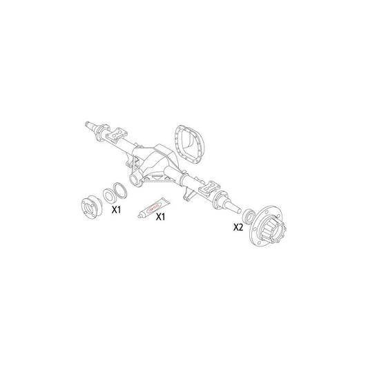 Corteco 19536137 Gasket Set, Differential For Renault Trafic | ML Performance UK