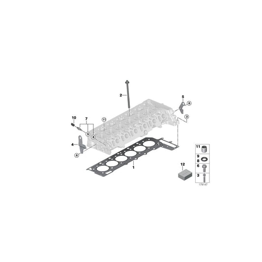 Genuine BMW 11128508558 E91 E92 E93 Gasket Set Cylinder Head Asbestos Free (Inc. 325d, 330d & 525d) | ML Performance UK Car Parts