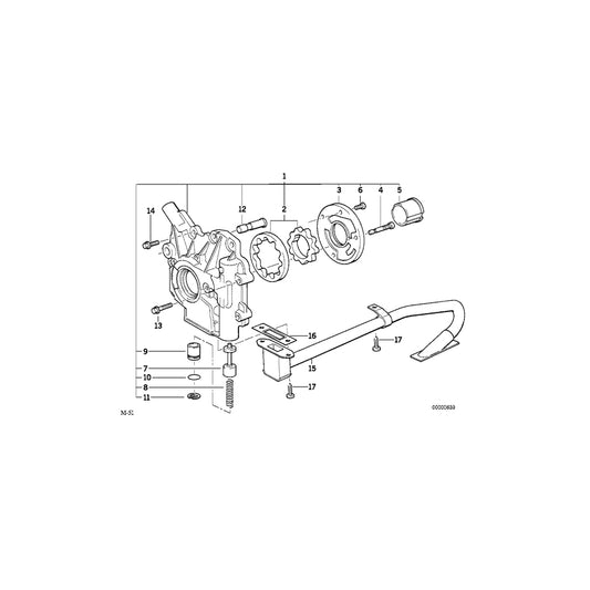 Genuine BMW 11412243405 E34 E38 Intake Tube (Inc. 525tds, 525td & 725tds) | ML Performance UK Car Parts