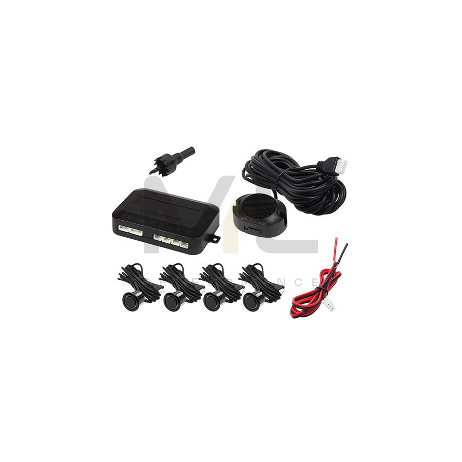 BLOW CPB4 26-326# Parking sensors kit with drill bit, Volume manually adjustable, with cable, with mounting manual, with sensor, Number of sensors: 4 | ML Performance Car Parts