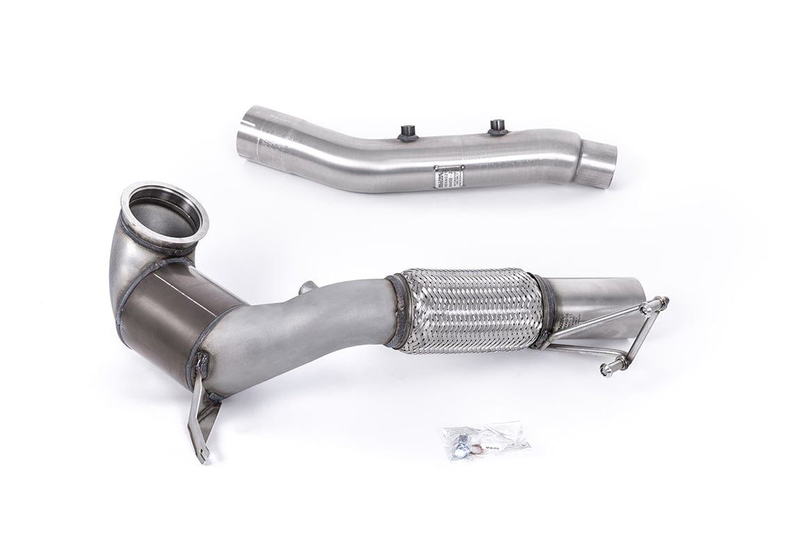 MillTek SSXVW684 Volkswagen Golf Large Bore Downpipe and Hi-Flow Sports Cat