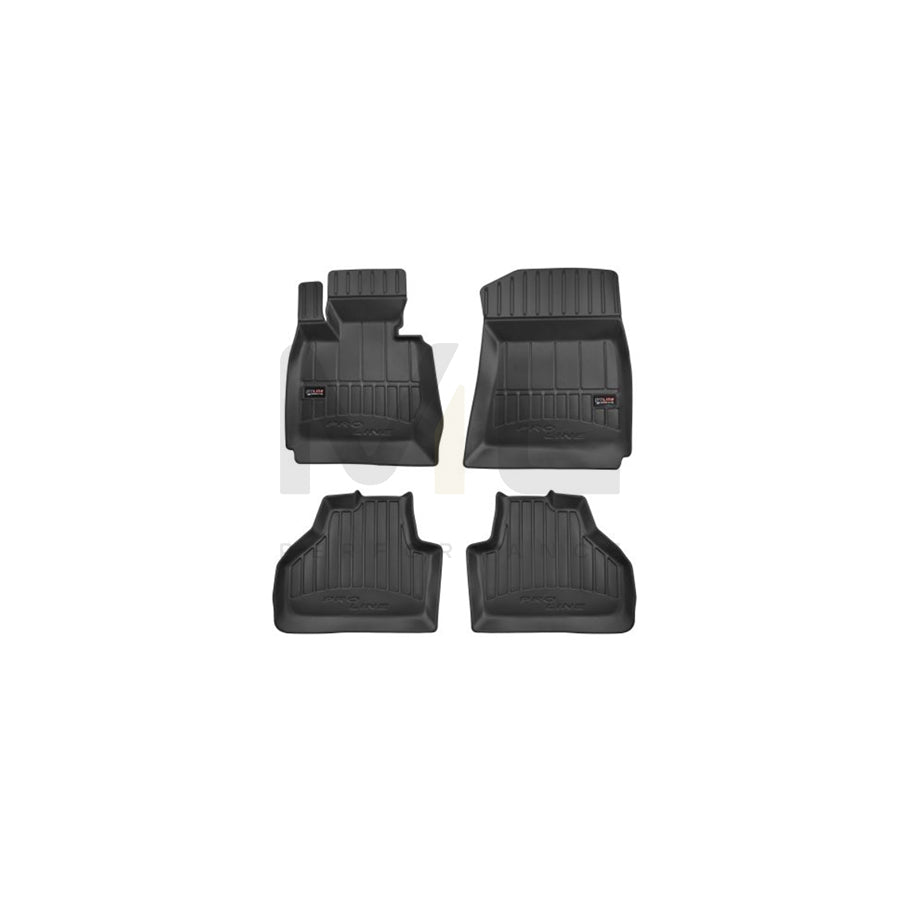 FROGUM 3D408425 Floor mat set for BMW X4 (F26) Elastomer, Front and Rear, Quantity: 4, Black | ML Performance Car Parts