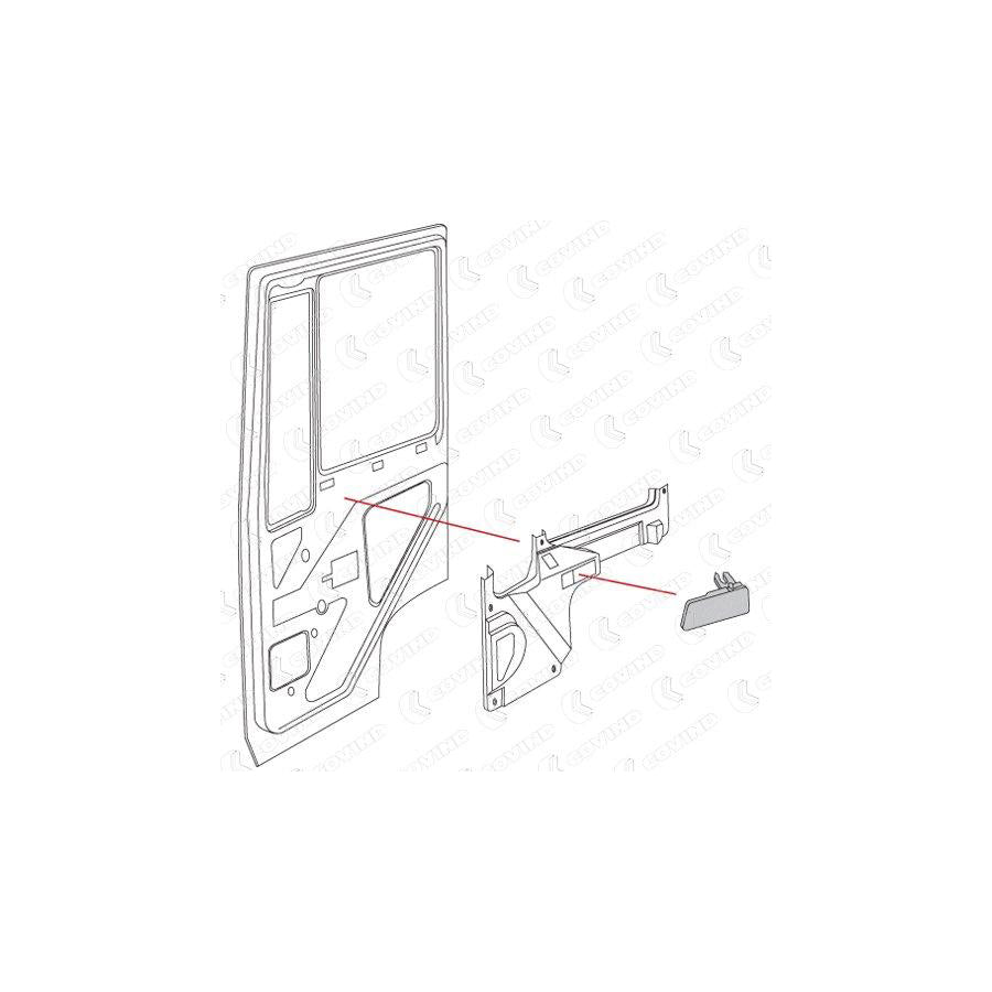 Covind M20/170 Door Handle | ML Performance UK