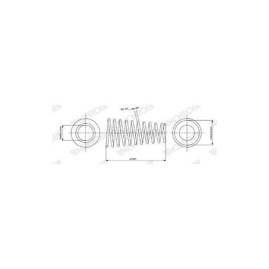 Monroe SP4109 Coil Spring For Mazda Mx-5 III(Nc)