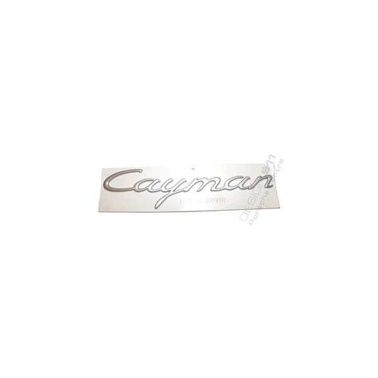 Genuine Porsche Cayman - Rear Badge Porsche 987C | ML Performance UK Car Parts