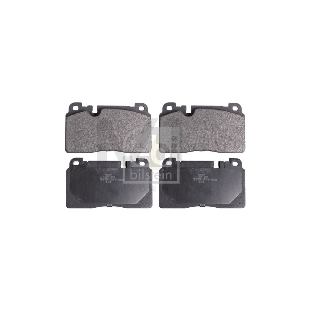 Febi Bilstein 16939 Brake Pad Set Front Axle, Prepared For Wear Indicator | ML Performance Car Parts