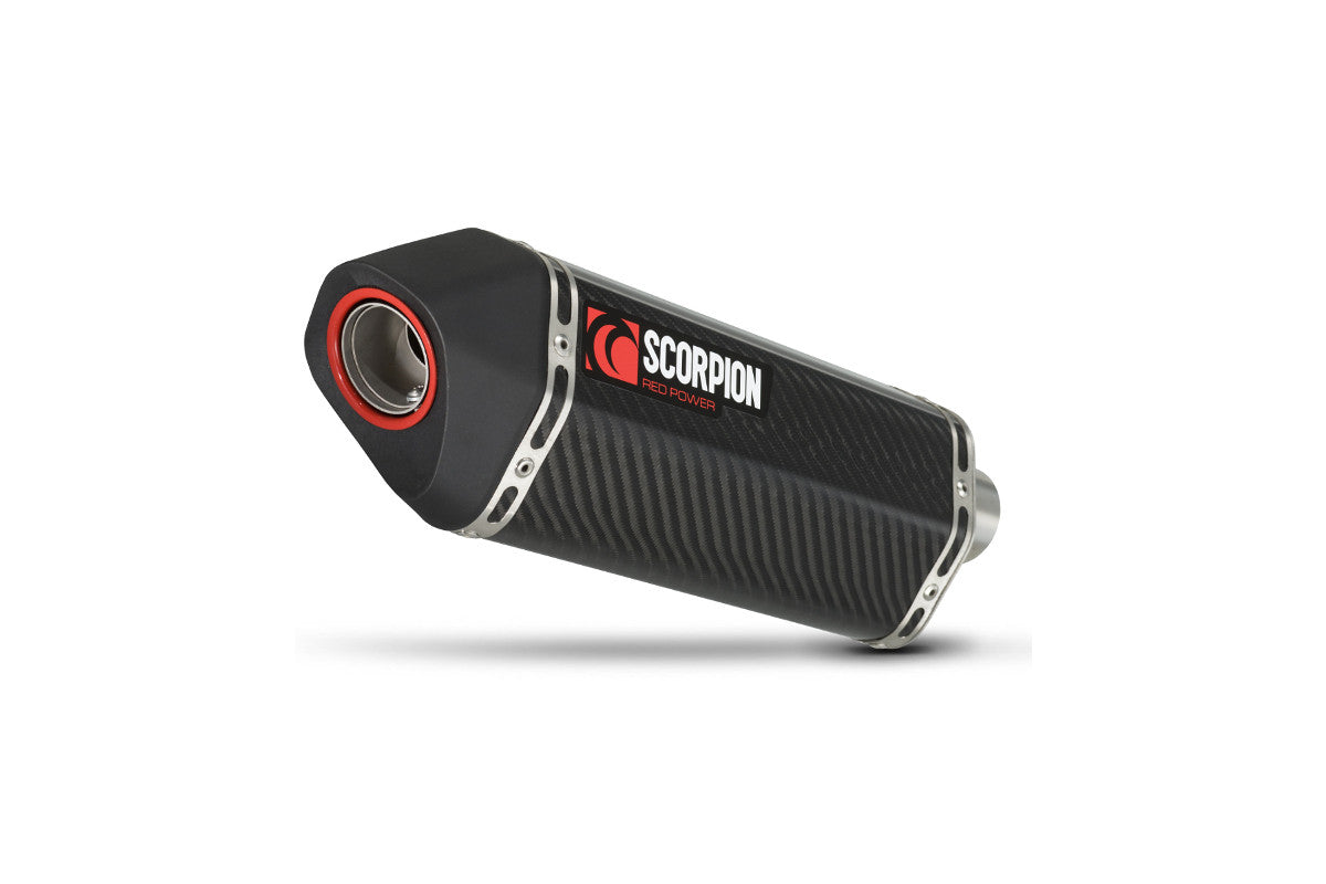 Scorpion RKA79CEO Kawasaki Z1000 Serket Parallel Slip-On (Pair) - Carbon Fibre Sleeve | ML Performance UK UK