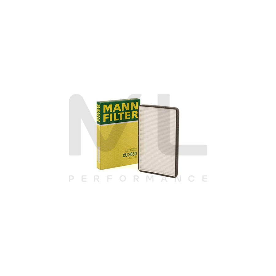 MANN-FILTER CU 2650 Pollen filter Particulate Filter | ML Performance Car Parts