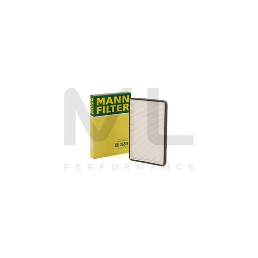 MANN-FILTER CU 2650 Pollen filter Particulate Filter | ML Performance Car Parts