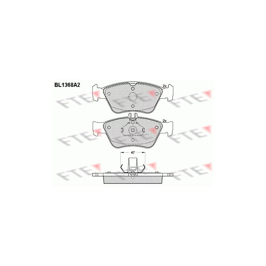 Fte 9010146 Brake Pad Set | ML Performance UK Car Parts