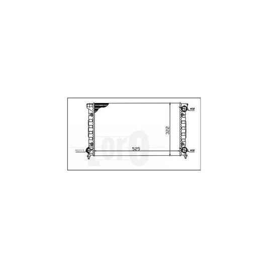 Abakus 0530170023 Engine Radiator For Vw Passat | ML Performance UK