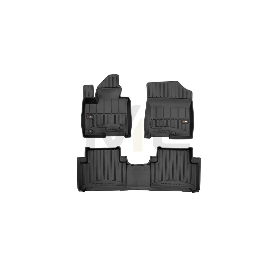 FROGUM Tailored, ProLine 3D425774 Floor mat set for KIA Sorento IV (MQ4) Elastomer, Front and Rear, Quantity: 3, Black | ML Performance Car Parts