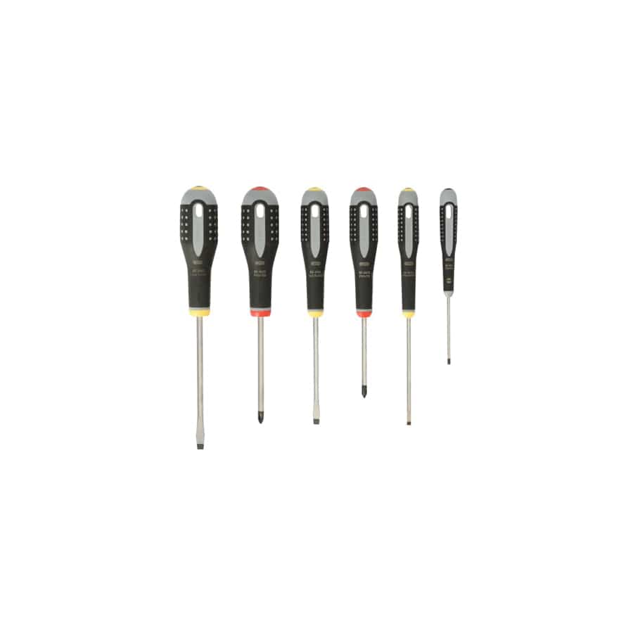 Bahco BAH9881 BE-9881 ERGO Screwdriver Set, 6 Piece | ML Performance UK