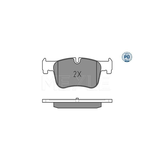 Meyle 025 255 0618/Pd Brake Pad Set