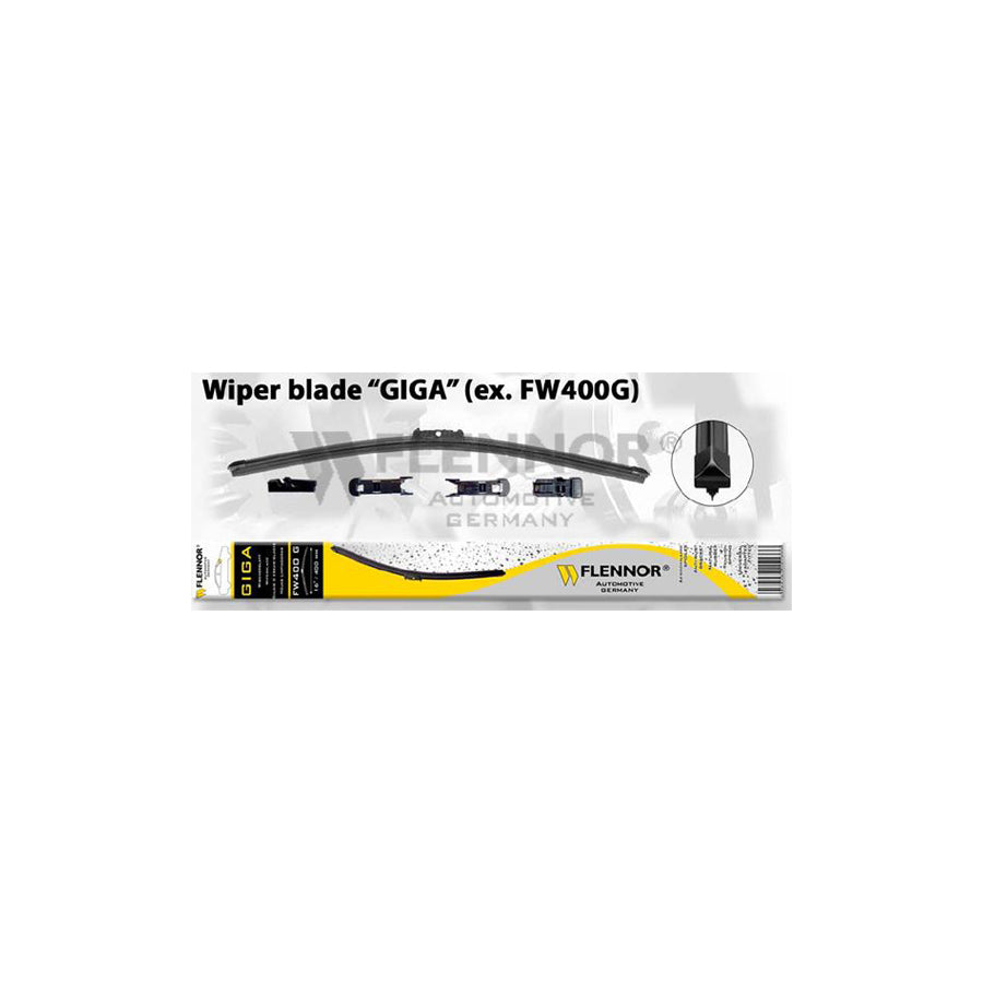Flennor Giga, Giga (Flat Blade Oe) FW600G Wiper Blade | ML Performance UK Car Parts