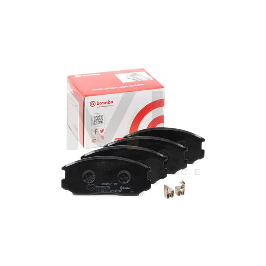 Brembo P 54 015 Brake Pad Set With Acoustic Wear Warning | ML Performance Car Parts