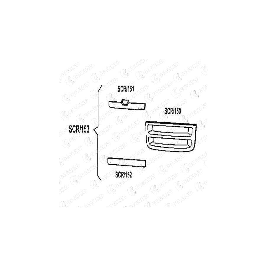 Covind Scr/153 Radiator Grille | ML Performance UK
