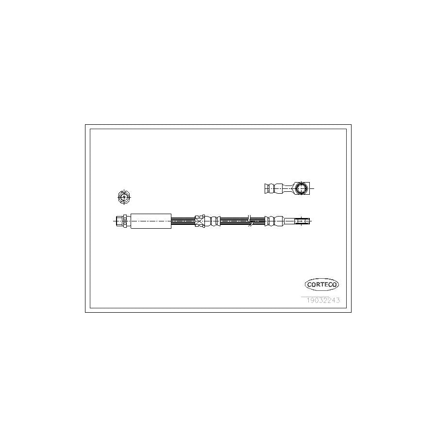 Corteco 19032243 Brake Hose | ML Performance UK