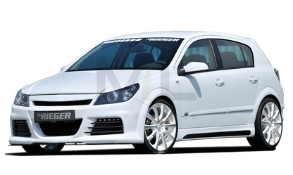 Rieger 00051270 Opel Astra H Front Bumper (Inc. GTC & Twin-Top) 3 | ML Performance UK Car Parts