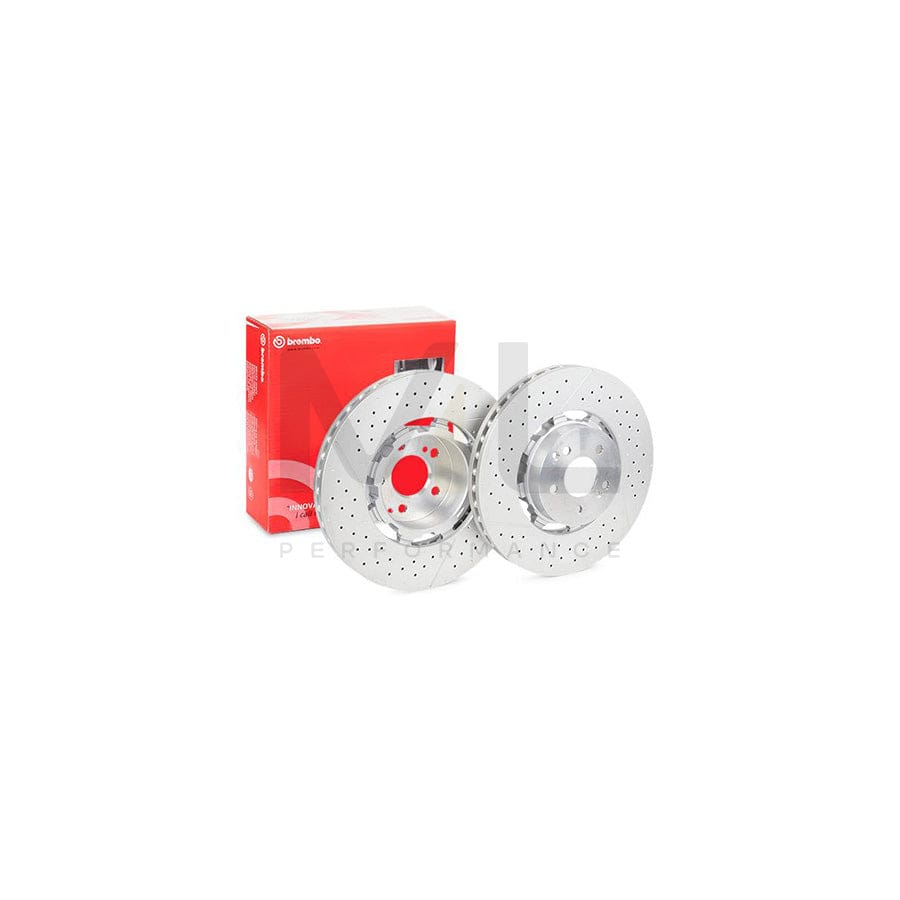 BREMBO 09.A945.33 Brake Disc Internally Vented, Coated, High-carbon | ML Performance Car Parts