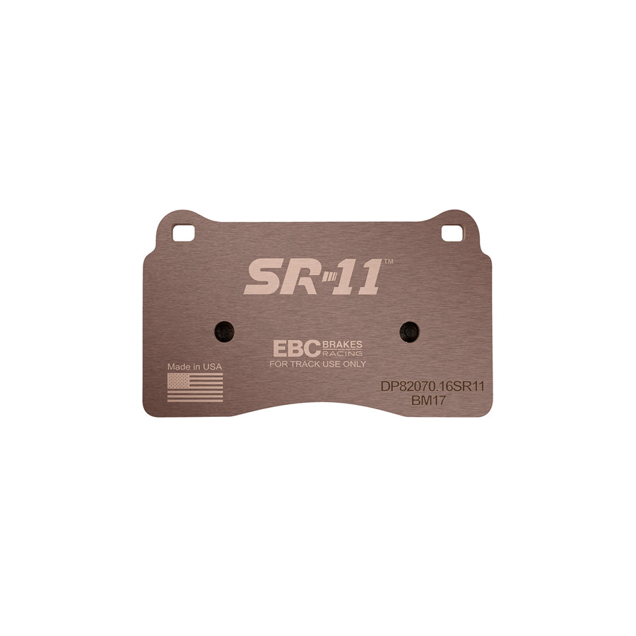 EBC DP82070.16SR11 AC Audi SR11 Sintered Track Front Brake Pads - Brembo/TRW Caliper 2 | ML Performance UK Car Parts