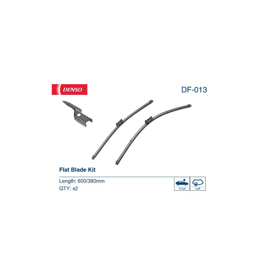 Denso Flat Df-013 Wiper Blade | ML Performance UK Car Parts