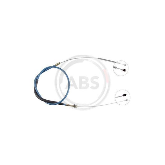A.B.S. K10866 Hand Brake Cable For Peugeot 505