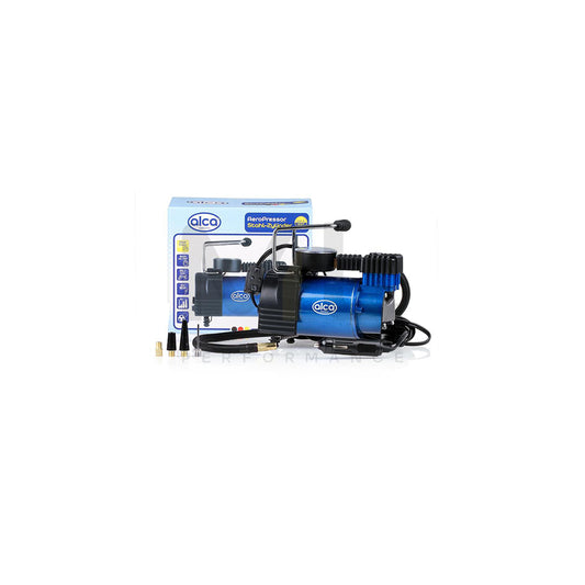 ALCA 227500 Air compressor 12V, 150 psi, 10 bar, cigarette lighter powered portable | ML Performance Car Parts
