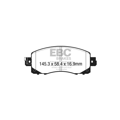 EBC DP22330 Subaru Greenstuff Front Brake Pads (Inc. Forester, Impreza, XV) 2 | ML Performance UK Car Parts
