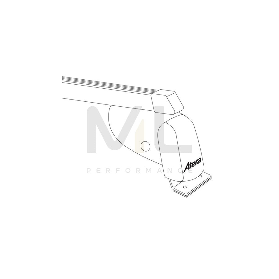 ATERA SIGNO 044191 Roof bars for cars without rails, 137 cm, 130 kg, Steel | ML Performance Car Parts