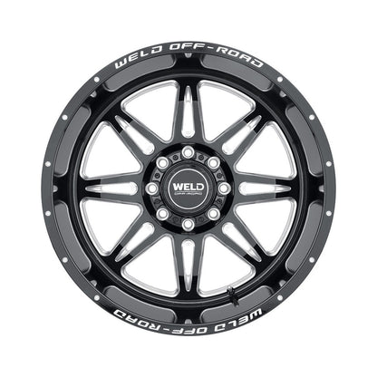 Weld W13200082475 Cheyenne W132 Wheel 20x10 8x165.1 ET-18 BS4.75 Gloss Black MIL