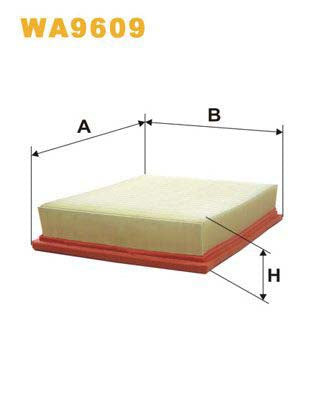 WIX Filters WA9609 Air Filter