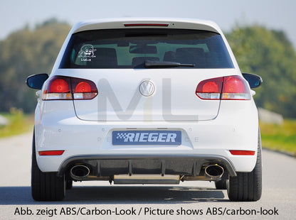 Rieger 00059522 VW Mk6 Golf Rear Diffuser (GTI & GTD) 2 | ML Performance UK Car Parts