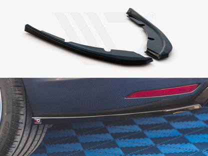 Maxton Design PE-308-2F-SW-RSD2T Rear Side Splitters V2 Peugeot 308 Sw MK2 Facelift (2017-) | ML Performance UK Car Parts