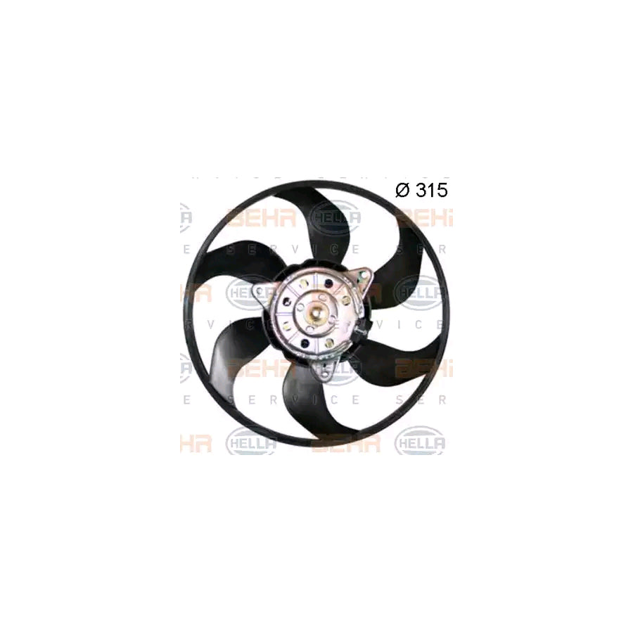 Hella 8EW 351 150-204 Fan, Radiator