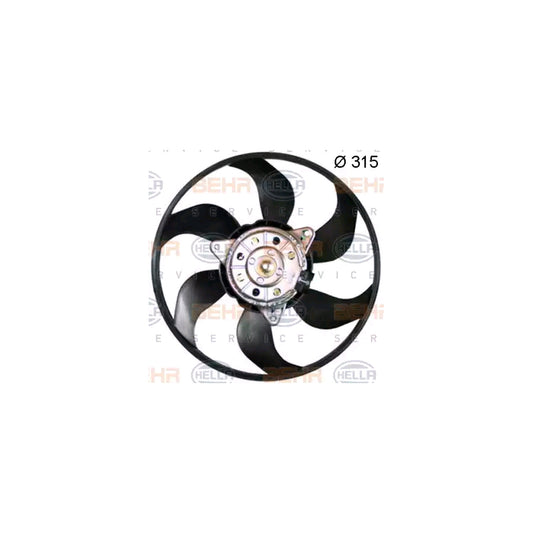 Hella 8EW 351 150-194 Fan, Radiator