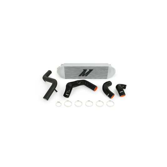 Mishimoto MMINT-FOST-13KBSL 2013+ Ford Focus ST Silver Intercooler w/ Black Pipes