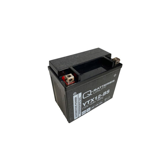 Q-Batteries Motorcycle Battery YTX12BS Gel 51012 12V 12Ah 185A | ML Performance UK Car Parts