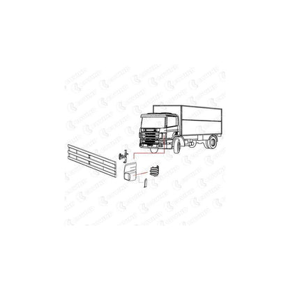 Covind 094/165 Air Deflector, Driver Cab | ML Performance UK
