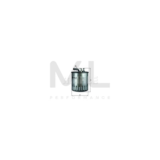MAHLE ORIGINAL KL 100/1 Fuel filter In-Line Filter | ML Performance Car Parts