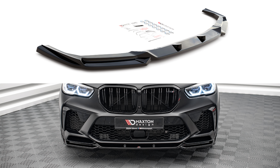 Maxton Design BM-X5M-05-FD2T Front Splitter V.2 BMW X5 M F95 – ML  Performance