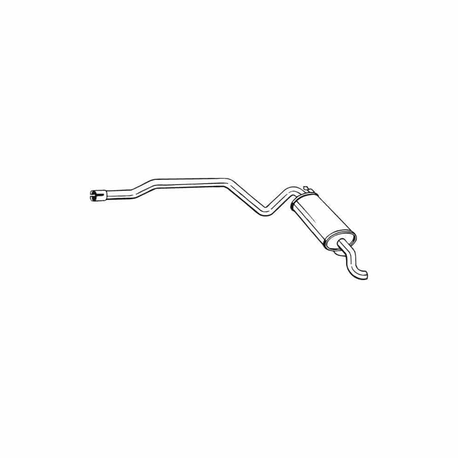 Bosal 287-199 Rear Silencer For Fiat Seicento / 600 Hatchback (187)