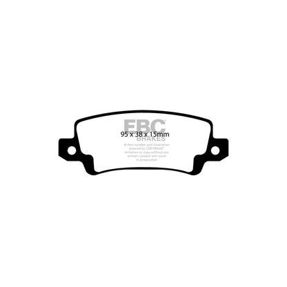 EBC DP31458C Toyota Corolla Redstuff Rear Brake Pads 2 | ML Performance UK Car Parts