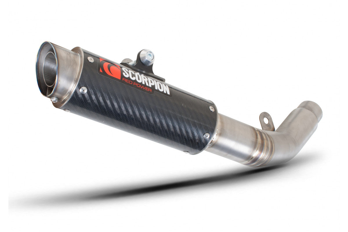 Scorpion KA1004CEM Kawasaki Z800 Rp1-Gp Slip-On - Carbon Fibre Sleeve | ML Performance UK UK