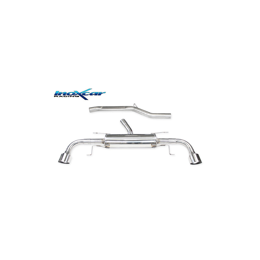 InoXcar ALSTE.02.114R Alfa Romeo Stelvio Rear Silencer | ML Performance UK Car Parts