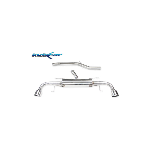 InoXcar ALSTE.02.114R Alfa Romeo Stelvio Rear Silencer | ML Performance UK Car Parts