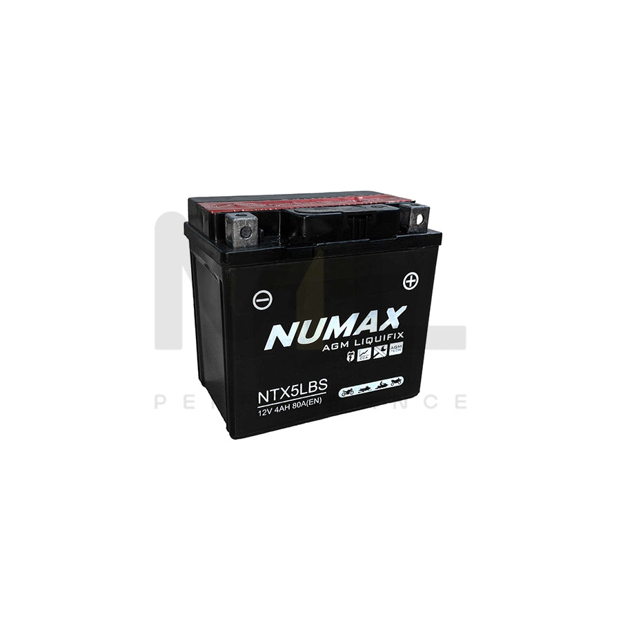 NTX5L-BS Numax Motorbike Battery | Car Batteries UK | ML Performance Car Parts